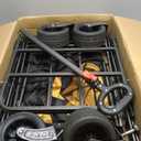 Collapsible Folding Wagon with Tailgate and Brake, Duty Utility Cart