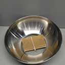 YOSUKATA Wok Lid 12.8 In for 13.5-In Wok - Premium Stainless Steel Cover with Tempered Glass Insert Steam Holes and Ergonomic Handle - Durable Stainless Steel Accessories - Dishwasher-Safe (32.5 cm)