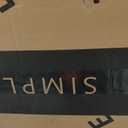 Simpli Comfy Queen EZ Bed Self-Inflating Air Mattress with Built-in Frame, Pump and Wheeled Case, Blow Up Inflatable Rolling Air Bed on Wheels