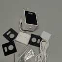 5MP 2K Window Camera,2.4GHz & WiFi Indoor Cameras for Home Security,Dog Camera with Mounting Sticker Al Color Night Vision,Person & Motion Detection, (White)