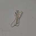 Axis 3-Outlet Indoor Extension Cord with Flat-Profile Plug - 8-foot, White (45505)