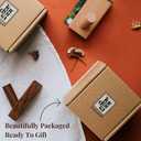 Wood Pack of 4 Decorative Wall Hooks for Hanging Coats - Perfect Backpack Hanger, Hat Hooks for Wall - Each Heavy Duty Holds 6lbs-33lbs (Beech, 4Pack) (Beige)