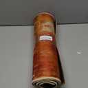 Burnt Orange Kitchen Rugs Set 2 Pieces, Modern Geometric Orange Non-Slip Rubber Backing Floor Mats Doormat Bathroom Runner Area Rug Carpet, Painting Abstracvt Art, 15.7x23.6in + 15.7x47.2in