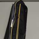 Mancro Hair Tools Travel Bag Compatible with Shark Flexstyle, Wide-open Hot Hair Tool Organizer with Separate Heat Resistant Mat, Hair Accessories Organizer for Straighteners, Curling Iron (Standard, Black)