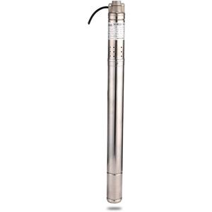 1/2HP Stainless Steel 2" OD Pipe Submersible Bore Pump 1/2 inch Outlet Water Pump 220-240V, 60Hz, Deep Well Pump Screw Submersible Water Pump for Industrial and Home Use