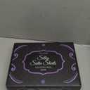 DECOLURE Satin Bed Sheets - 4 Piece Luxury Silky Queen Size Bedding Set - Softer Than Silk, Wrinkle-Free with 15” Deep Pocket Fitted Sheet, Perfect for Hair & Skin, Gifts for Women (Rosewood)