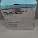 Mini Hot and Iced Coffee Maker Single Serve, for K Cup and Ground, 6 to 14 Oz Brew Sizes, with Recipe Book, for Home, Travel, RV, Office and Dorm, Violet