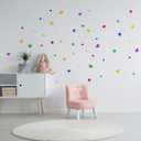 Tatuo 600 Pieces Glitter Foam Stickers Adhesive Hearts Foam Star Stickers Valentines Day for Arts Craft, Greeting Cards, Scrapbook Decoration (Glitter and Star)