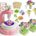 Abifny Flower Making Kit, DIY Craft Kits Toys for Kids Build Flower Bouquets Toys, Arts & Crafts Gifts for 4 5 6 7 8 Year Toddler Girl, Educational Activity Preschool Gifts