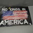 2 x No Kings in America Yard Sign, Double Sided, 12 x 18 inches, Weatherproof Corrugated Plastic with H Stakes