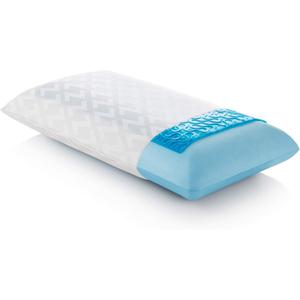 Z Gel-Infused Dough Memory Foam + Z Gel Pillow - Removable Tencel Cover - Queen - Mid Loft