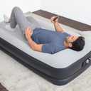 SLEEPLUX Durable Inflatable Air Mattress with Built-in Pump, Pillow and USB Charger, Twin 15"