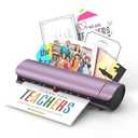 Office Presentation Laminator Machine 11x17 with Laminating Sheet A3/ A4/ A5, 3/ 5 Mil Thermal Cold Laminating Machine 13 inch Wide, 60s Warm-Up Lamination Machine, Personal Laminate Machine (Purple)