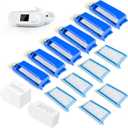 52PCS CPAP Filters for Dream Station 1 Filters, Include 6 Assembled Filters, 20 Ultra-fine Filters, 20 Foam Filters for DreamStation 1 Filter Accessories Supplied by IBEET