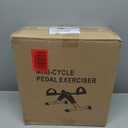 Pedal Exercise mini Exercise Bike for Leg and Arm Recovery Exercise Lightweight and Portable Floor Bike (Green-02)