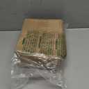 DR.DUDU Set of 2 Easter Decorations Bunny Figurines with Eggs, Spring Straw Rabbit Tabletop Decor, Rustic Sisal Bunny Statues Springtime Decor for Home Table Office Kitchen Farmhouse