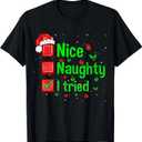 Trini Funny Trinidad and Tobago Pajama Christmas TShirt, M