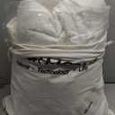 YOUR MOON Luxurious All Season Wool Comforter Queen Size, 100% Natural Australian Wool Filling, Hypoallergenic Comforter Duvet Insert, Noiseless Cotton Shell (White)