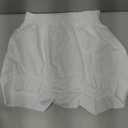 EEOST Adult Diaper Cover, Leakproof Waterproof Reusable Plastic Pants for Incontinence – Noiseless & Comfortable Protection for Men and Women (Whites), Size S