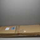 Red Lantern 4 ft. Short Diamond Weave Fiber Folding Screen - Dark Mocha - 4 Panel