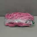 LA MIERE 100PCS Pink Disposable Non-Woven Hairnets, Bouffant Caps, Protective Hair Head Covers, Hair Net, Surgical Cap, Medical Hair Covers, 21"