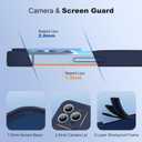 Designed for iPhone 14 Pro Case with Magnetic Invisible Stand Compatible with MagSafe Military-Grade Protection Shockproof Silicone iPhone 14 Pro Phone Cases for Women Men Gift 6.1'' 2022,Dark Blue