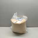 Wesiti Recliner Foot Pillow Cushion High Resilience Sherpa Memory Foam Bolster Sleeping Rest Multipurpose Half Roll Leg Pillow Suitable for Bed Chair Sofa Headrest Back Lumbar Leg Support(Light Camel)