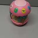 M SANMERSEN Baby Girl Toys 6-12 Months, Dinosaur Rotating Light Up Musical Baby Toys for 0-6 12-18 Months Newborn Infant Crawling Tummy Time Toys, Birthday Valentines Day Baby Girl Gifts - Pink