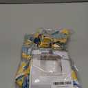 Lush Decor Dolores Light Filtering Valance Curtains Single, 52" W x 18" L Yellow - Valances for Windows - Vintage Valance Floral - Coquette Dcor