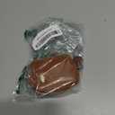 Earbud Case, Headphone Storage Case for AirPods 4/1/2/3/Pro 2, PU Leather Zipper Carrying Pouch Earbuds Bag with Keychain for Wireless Earphones, Wired Headphone & USB Cable - EJB 1 PC Brown