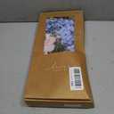 Ling's moment Fake Flowers Box, Faux Artificial Greenery Stems Foam Roses Poppy Gardenia Silk Hydrangea Peony Fabic Flower for Centerpieces Bouquet Wedding Floral Vase, English Pastel, Deluxe Combo