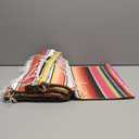 6 Pack Mexican Table Runners 14 x 84 Rainbow Colors Large Boho Mexican Theme Party Decoration for Cinco de Mayo Fiesta Party 6 Serape Table Runner (14 x 84)