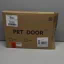 Dog Gate Indoor,18"-45" Adjustable Extra Wide Metal Short Dog Gate to Step Over, 14" Tall Small Pet Gate with 3 Extension Kits, Pressure Mounted for Doorways & Stairs Black