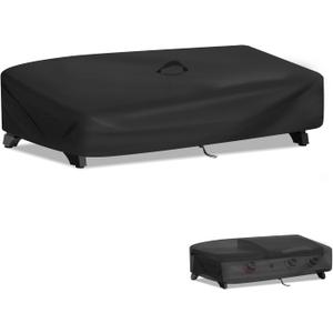 Outdoor Grill Cover for Royal Gourmet PD1305H 3-Burner Propane Gas Grill, 32'L x 19'W x 9'H, Black