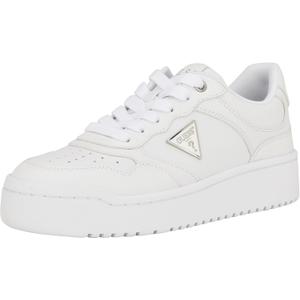 Guess Women's Miram Sneaker, White 140, 8.5