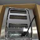 BLACK+DECKER 4-Slice Toaster, Stainless Steel, TR4900SSD