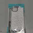 Generic Case Compatible with iPhone 15 - Hybrid Durable Shockproof Phone Cover,Cases for Woman Girl - White Flower