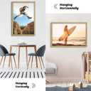 HLiWEGNS Matte Gold 16x20 Frame Set of 3 - Vintage 16 x 20 Poster Frame with Plexiglass for Wall Gallery Display, 16x20 Picture Frame for Puzzles, Artwork, Photos and Posters - Ideal Christmas Day