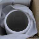 12 Inch Tall Premium Quality Ceramic Vase | Flower Vase for Home Decor | Farmhouse Decor, Desk Decor, Modern Decor, Aesthetic Room Decor, White Vase for Bohemian Decor, Pampas Vase, White