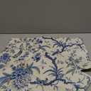 Chinoiserie Spring Pillow Covers 12x20 Set of 2, Birds Bule Floral Farmhouse Decorations Throw Pillow Covers Vintage White Blue Outdoor Decorative Linen Cushion Case for Couch Sofa Home