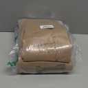 Bedsure Coffee Oversized King Duvet Cover - 3 Pieces Prewashed Cotton-Like Polyester Extra Soft Bedding Set, Includes 1 Duvet Cover 120x98 Inches with Zipper Closure & 2 Pillow Shams, No Comforter