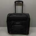 TPRC 15" Smart Under Seat Carry-On Luggage with USB Charging Port, Black Option, One Size