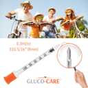 GLUCO-CARE 0.3 ml/cc Syringes 31G x 5/16 (8mm), Orange Cap, Box of 100 pcs