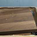 Nasonet Night Stand Set 2, Fluted Nightstand with Charging Station, Wood Bedside Table with Drawer & Storage Shelf, Modern End Tables for Bedroom Sofa Couch Office, Walnut
