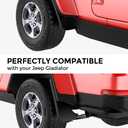 JOYTUTUS Mud Flaps Compatible with 2020-2026 Gladiator, Molded Splash Guards Set Premium Heavy Duty Flares Front & Rear 4 Piece Set (NOT FITS Rubicon & Mojave)