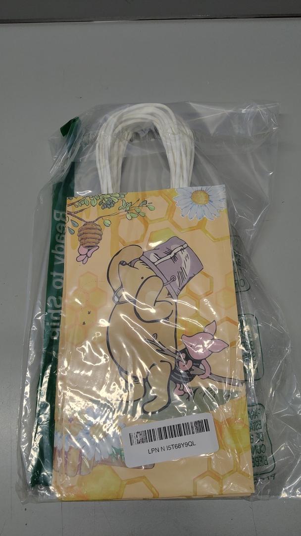 wjrsxilt Goodie Bag with Handles  11 Pcs Gift Bags with Rope Candy Gift Stuffer Treat Bags for Party Favor Baby Shower Birthday Party 8.6 * 5 * 3.7inch