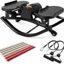 Rock Stepper,Portable Rocking Stepper Machine Low-Impact Home Fitness Machine with Built-in Counter, 330 lbs Capacity, Compact & Lightweight for Apartments