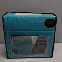 Elegant Comfort Luxury 1500 Premium Hotel Quality Microfiber 4-Piece Sheet Set - Wrinkle Resistant, All Around Elastic Fitted Sheet, Deep Pocket up to 16", King, Marine Teal