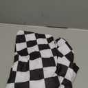 Black White Checkered Arch Backdrop Covers, 6 Ft Boho Stretchy Arch Backdrop Stand Covers Photography Background Black Plaid Arch Stand Covers for Wedding Birthday Baby Shower Party Decor (1)