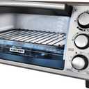 BLACK+DECKER 4 Slice Toaster Oven - Stainless Steel